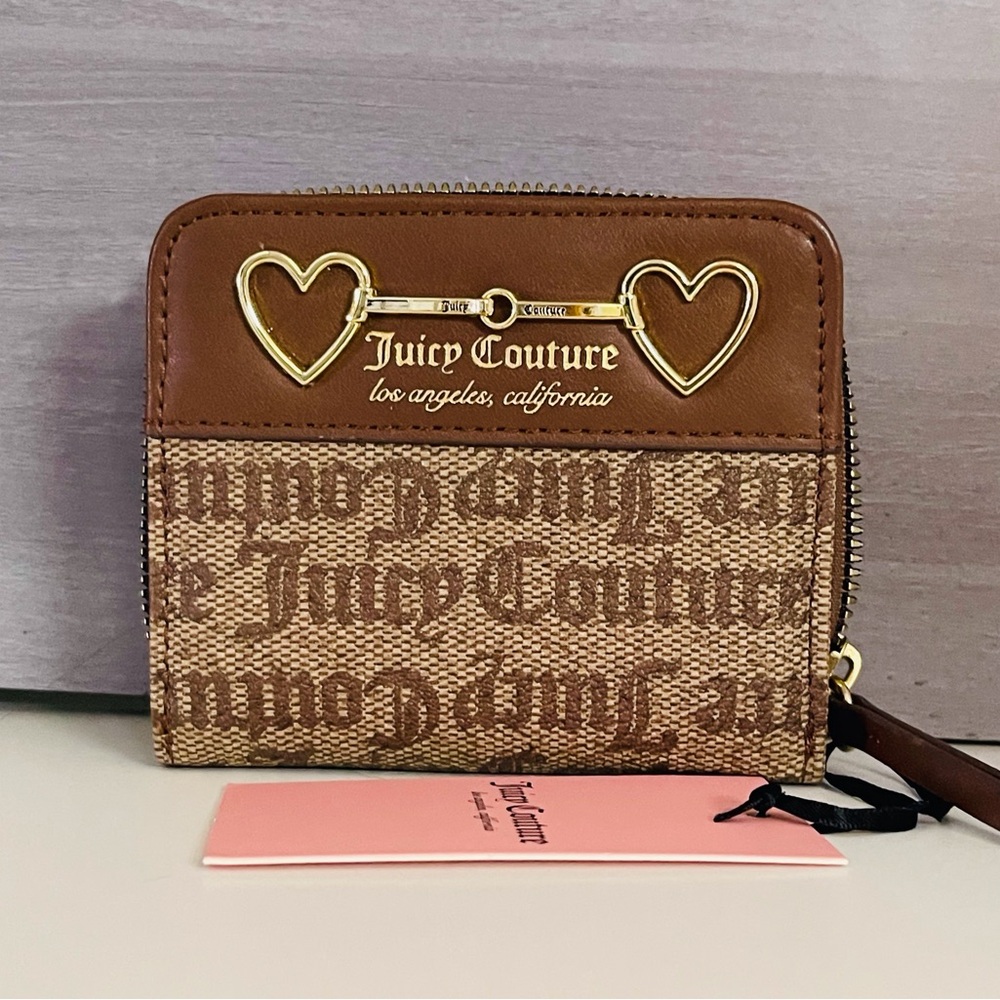 Guess small zip brown Wallet